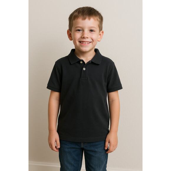 Classic Minimalist Navy Blue Polo Shirt Old Navy XL (14-16) - Picture 1 of 5